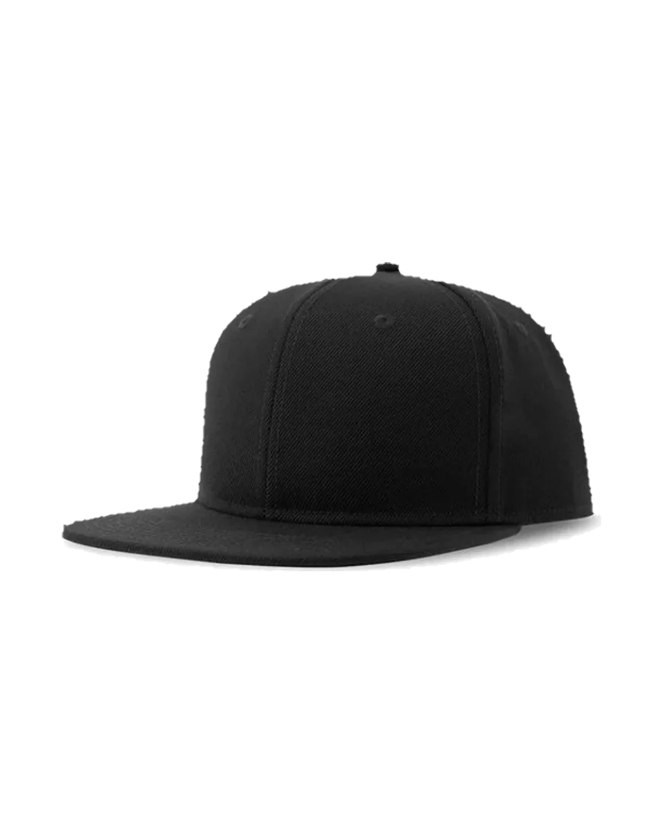 Boné Snap Back, preto (imagem ilustrativa)