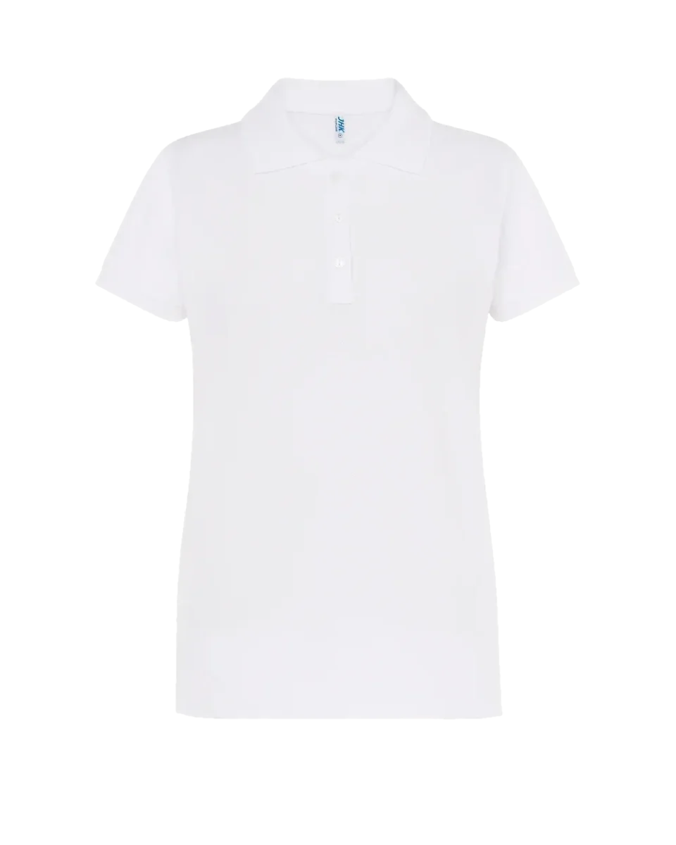 Pólo de senhora, branco (imagem ilustrativa)
