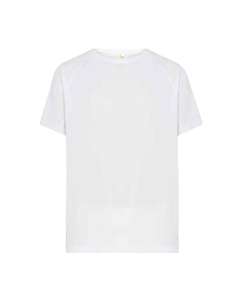 T-shirt de desporto de homem, branco (imagem ilustrativa)