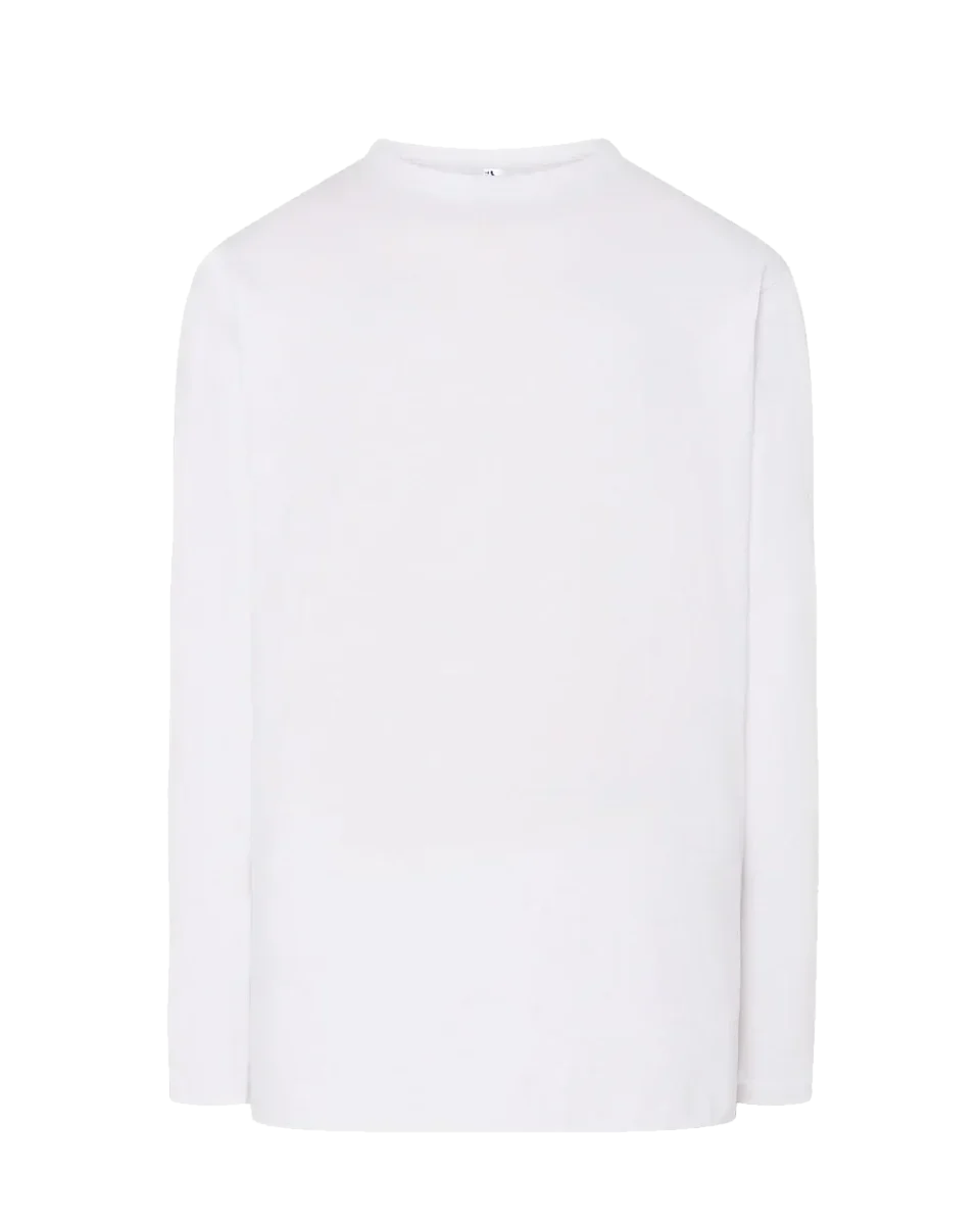 T-shirt manga comprida, branco (imagem ilustrativa)